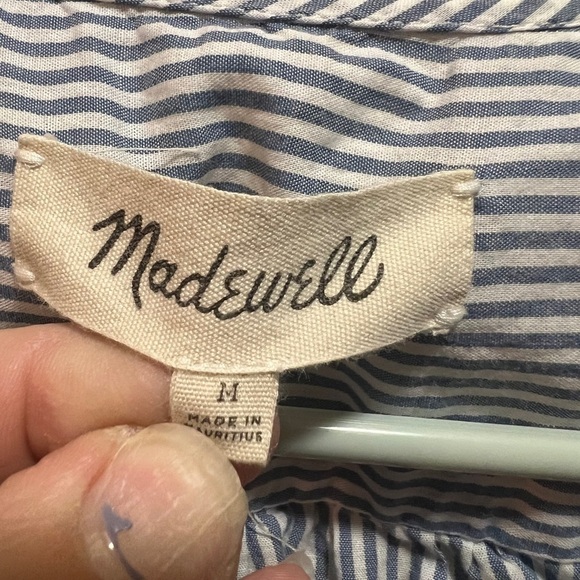 Gorgeous Madewell Striped Top Medium - Picture 6 of 6